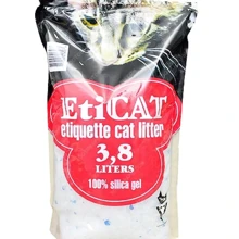 Наполнитель для кошачьего туалета Eti Cat силикагелевый 3.8 л (779369418268): Вид Силикагелевый