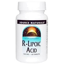 Source Naturals R-Lipoic Acid, 100 mg, 60 Tab: Вид ферментні