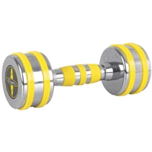 Гантель inSPORTline Yellsteel 5 кг (20835): Вес гантели, кг 5