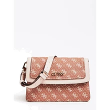 Женская сумка кросс боди Guess Camy Crossbody Flap светло-коричневая (HWSG7741180-CNI): Пол Женский