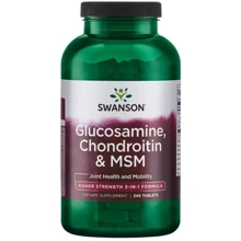 Swanson Glucosamine Chondroitin and Msm Глюкозамин хондроитин и МСМ 240 таблеток: Тип Глюкозамин