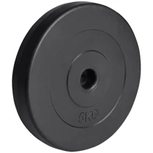 Блин для штанги и гантели Fit-On композитный 5 кг: Тип Литые (цельные)