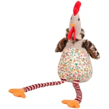 М'яка іграшка з пищалки Flamingo Macy Chicken для собак 9.5х24х24 см: Виробник Flamingo