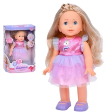 Кукла интерактивная LimoToy Даринка музыкальная 32 см (M 5082-1 I UA): Возраст от 3 лет