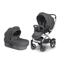 Коляска Chicco Artic + люлька Anthracite (серый) + колеса (79374.99.02): Тип коляски универсальная коляска (2-в-1)