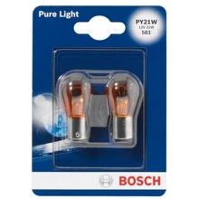 Галогенная автолампа Bosch PY21W Pure Light 12V 21W (1987301018): Производитель Bosch