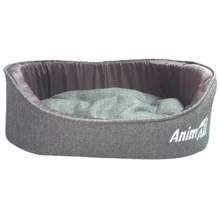 Лежак AnimAll Aurora M Grey Print АТ 4369 46x35x15 см: Тип Лежак