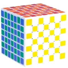 Кубик 7х7 ShengShou 7x7 70 mm White (709): Вид Кубик Рубика
