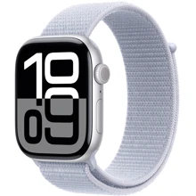 Apple Watch Series 10 42mm GPS Silver Aluminium Case with Blue Cloud Sport Loop (MWWD3QH/A) UA: Розмір 42mm
