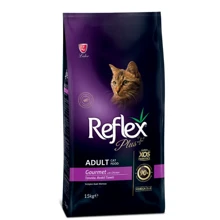 Сухий корм Reflex Plus для котів Gourmet з куркою 15 кг (RFX-405): Тип Сухой корм