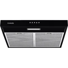 Вытяжка Minola HPL 504 BL: Тип воздухоочистителя Рециркуляция, Отвод