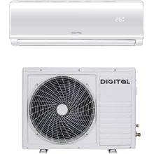 Кондиционер Digital DAC-09T7 (Wi-Fi ready): Вид установки внутреннего блока настенный