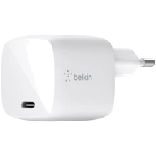 Зарядний пристрій Belkin USB-C Wall Charger GAN 30W White (WCH001VFWH): Особливості USB-C