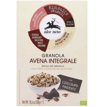 Гранола Alce Nero с черным шоколадом органическая 300 г (8009004812888): Вес нетто 300 г