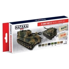 Набір фарб Hataka Hobby Армія США (камуфляж MERDC), 8 шт.: Виробник Hataka Hobby