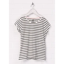 Футболка H&M 2257845 134-140 см черно-белая: Тип Футболки
