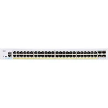 Сетевой коммутатор Cisco CBS350-48T-4G-EU: Порты только Gigabit Ethernet (10/100/1000)