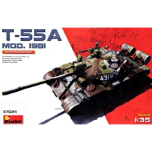 Танк Т-55А образца 1981 года: Производитель MiniArt