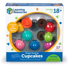 Навчальний ігровий набір-сортер Learning Resources Капкейки LER7347: Тип сортер