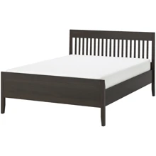 Каркас кровати ІКЕА IDANÄS 140х200 см Темно-коричневый (593.921.95): undefined undefined