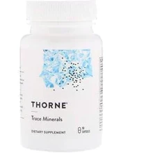 Thorne Research Trace Minerals 90 Veggie Caps Микроэлементы: Тип Мультиминералы