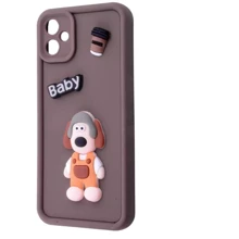 Чехол для телефонов Mobile Case Pretty Things Brown/Baby for Samsung A065 Galaxy A06: Совместимость Samsung A065 Galaxy A06