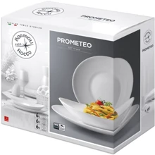 Столовый сервиз Bormioli Rocco Prometeo 18 предметов (490450SAP021990): Количество персон 6