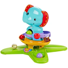 Музыкальная игрушка Слоник с шариками Fisher-Price (DGT87): Возраст от 9-ти месяцев