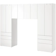 Шкаф ІКЕА SMÅSTAD/PLATSA 240х42х181 см (894.289.99): undefined undefined