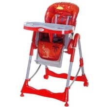 Стул для кормления 4Baby Kid Continental Australia (красный): Тип Классический стульчик