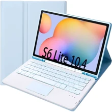 Аксессуар для планшетных ПК BeCover Case Smart Keyboard TouchPad Light Blue for Samsung Galaxy Tab S6 Lite 10.4 P610/P613/P615/P619 (712364): Цвет голубой