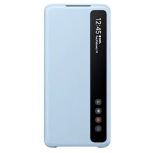 Аксессуар для смартфона Samsung Clear View Cover Sky Blue (EF-ZG985CLEGRU) for Samsung G985 Galaxy S20+: Совместимость Samsung G985 Galaxy S20+