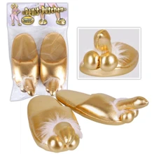 Тапочки Orion Golden Penis Puschen размер 37-44: Для кого Для женщин