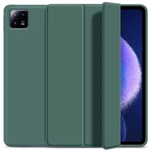 Аксесуар для планшетних ПК BeCover Tri Fold Soft TPU Silicone Dark Green для Xiaomi Mi Pad 6/6 Pro (709670): Колір зеленый