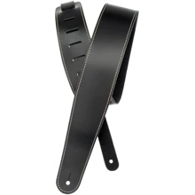 Ремень гитарный PLANET WAVES PW25LS00DX Classic Leather Guitar Strap with Contrast Stitch, Black: Производитель PLANET WAVES