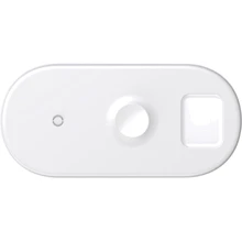 Зарядний пристрій Baseus Wireless Charging Smart White (WX3IN1-C02) for Apple iPhone, Apple Watch and Apple AirPods: Особливості Для Apple Watch