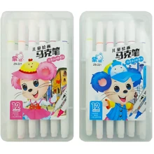 Скетч Маркер двусторонний JO Mouse 221-12 12 шт. набор: Тип Скетч-маркер