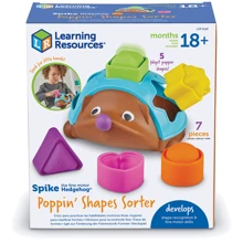 Навчальний ігровий набір Learning Resources Spike The Fine Motor Hedgehog Pop-IT сортер Їжачок (LER9118): Тип сортер