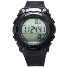 Наручний годинник Skmei 1112 Black: Стиль спортивний