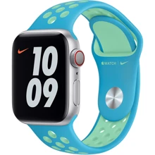 Аксесуар для Watch Apple Sport Band Nike Blue / Green Glow (MJ6H3) for Apple Watch 38 / 40mm: Виробник Apple