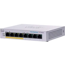 Сетевой коммутатор Cisco CBS110-8PP-D-EU: Порты только Gigabit Ethernet (10/100/1000)