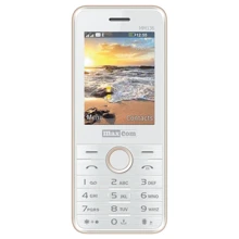 Мобильный телефон Maxcom MM136 White-Gold (UA UCRF): Дисплей 2.4 TN (240x320)