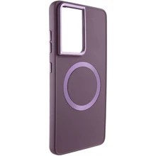 Чехол для телефонов TPU Case Bonbon Metal Style with MagSafe Plum for Samsung S908 Galaxy S22 Ultra: Совместимость Samsung S908 Galaxy S22 Ultra