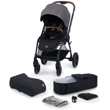 Універсальна коляска 2 в 1 Kinderkraft Evolution Cocoon Platinum Gray (KKWEVCOGRY2000): Тип коляски коляска-трансформер