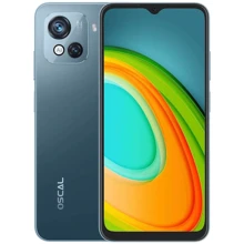 Смартфон Oscal C80 8/128GB Blue: Дисплей 6.5" IPS LCD (720 x 1600) / 270 ppi