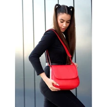 Женская сумка почтальонка Sambag Rose BZN красная (94000017): Пол Женский