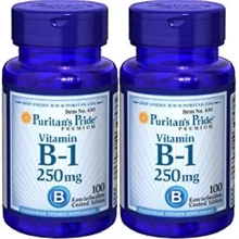 Puritan's Pride Vitamin B-1 250 mg 100 Tablets: Тип Витамин B
