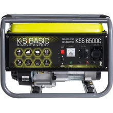 Бензиновий генератор Konner & Sohnen BASIC KSB 6500C: Тип електростанції бензиновий