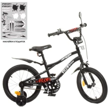 Велосипед детский 2-х кол. 16д. Profi Y16252 Urban (black): Диаметр колес, дюймов 16
