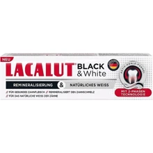 Lacalut Black & White Зубная паста 75 ml 4016369546215: Назначение Очищение, Отбеливание